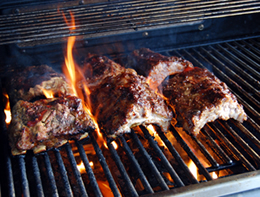 short ribs on grill