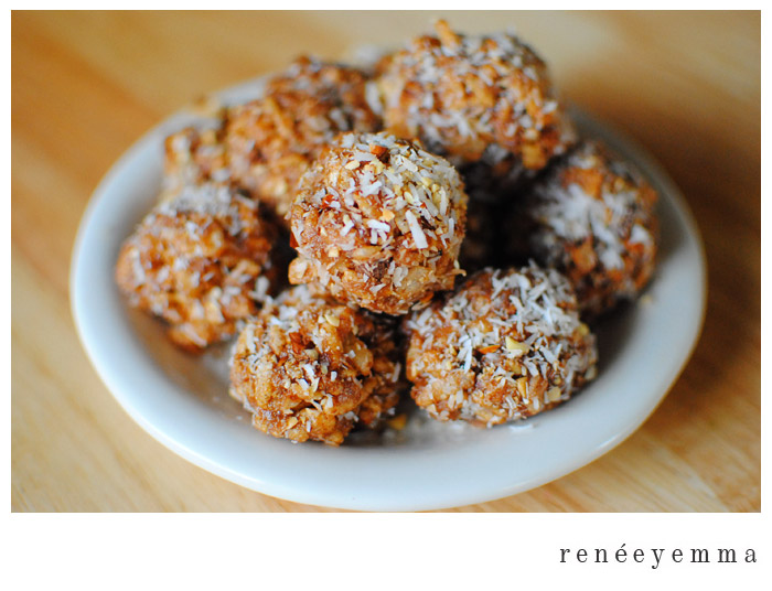 Almond Butter Balls Recipe TasteForCooking