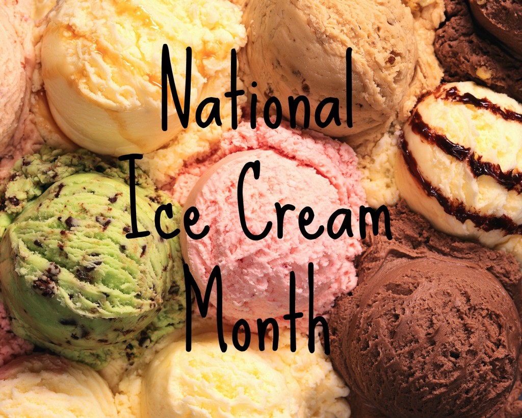 National Ice Cream Month TasteForCooking